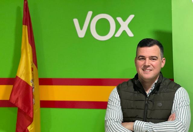 Isidro Carrasco es designado candidato de VOX a la alcaldía de Águilas