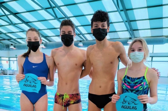 Varios nadadores aguileños participarán desde mañana en el Campeonato de España por Federaciones Territoriales