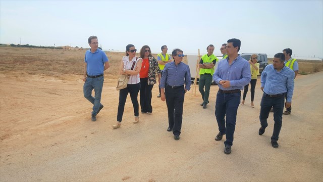 La Comunidad inicia las obras de reparación y mejora de caminos rurales en Águilas y otros municipios de la región 
