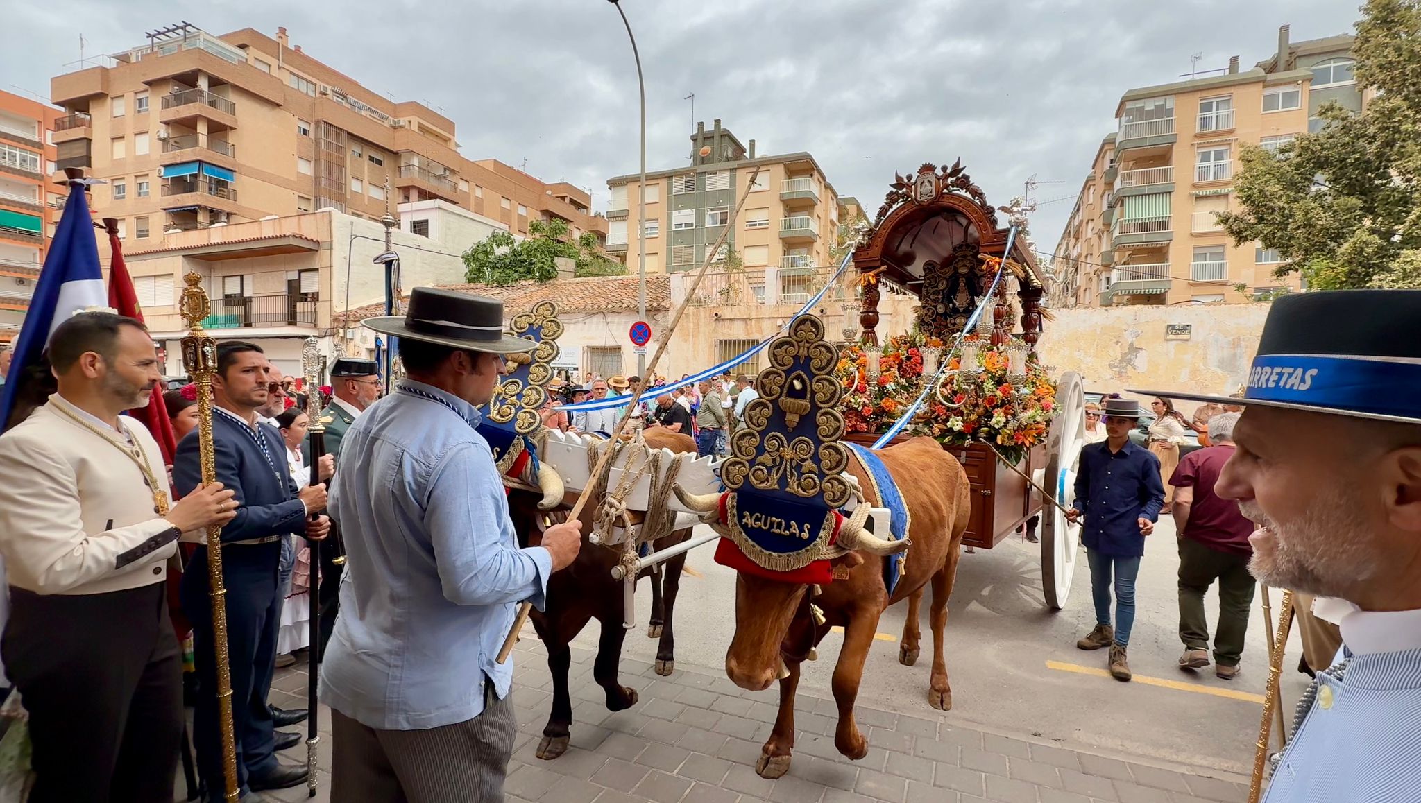 La Romería Rociera de Águilas celebra su XXXVIII edición con gran participación