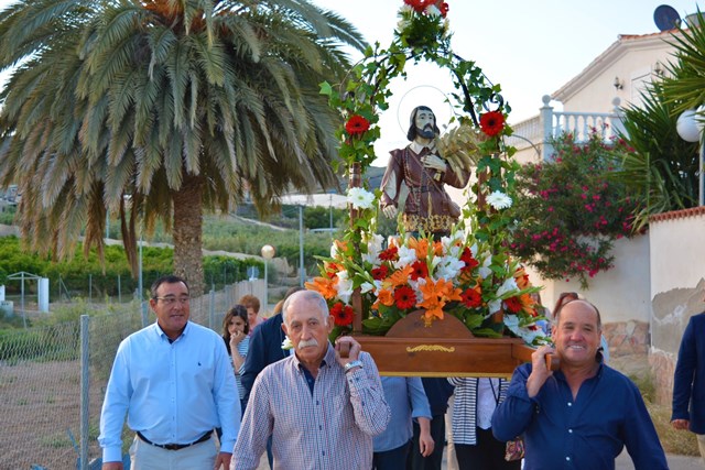 La pedanía aguileña de Los Arejos celebra sus fiestas patronales