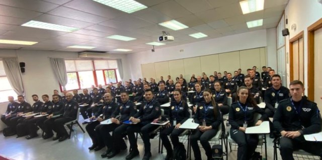 66 aspirantes a agentes de policía local en la Región, 5 de ellos de Águilas, inician el curso selectivo de incorporación al servicio