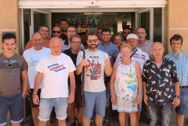 El dibujante aguileño de Marvel, Daniel Acuña, visita Afemac