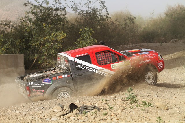 El equipo aguileño Automotor 4x4 consigue el segundo puesto en la categoría T-5 de la primera prueba del Campeonato de España de Rallyes TT