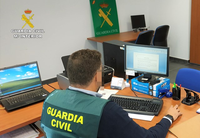 La Guardia Civil detiene a un delincuente habitual que había sustraído un vehículo en Águilas 