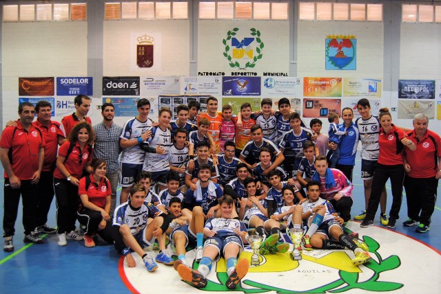 El Club Balonmano Águilas, referente regional de este deporte