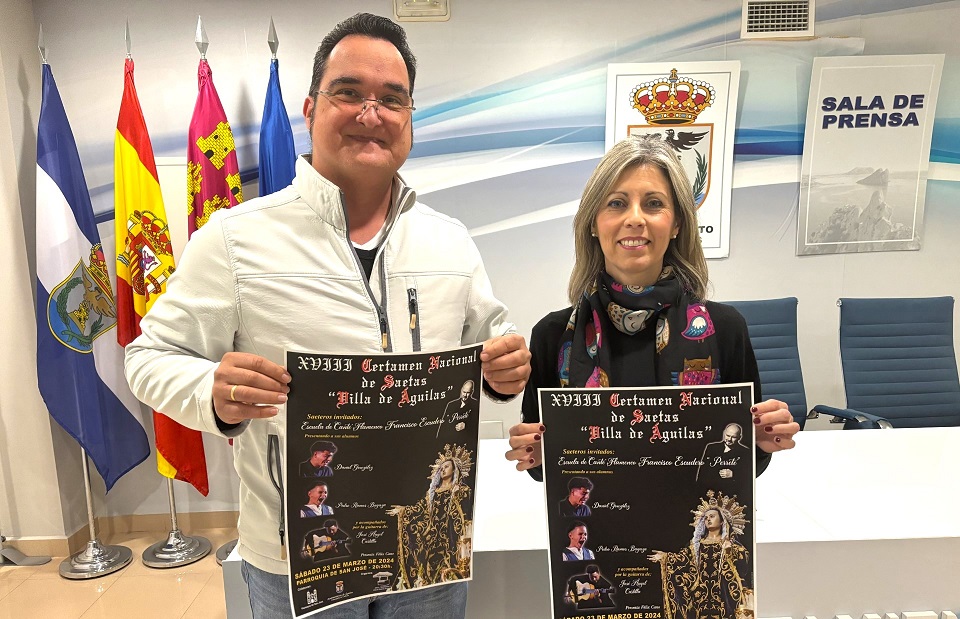 Los alumnos de la Escuela de Cante Flamenco Francisco Escudero “Perrete”, invitados al Certamen Nacional de Saetas Villa de Águilas