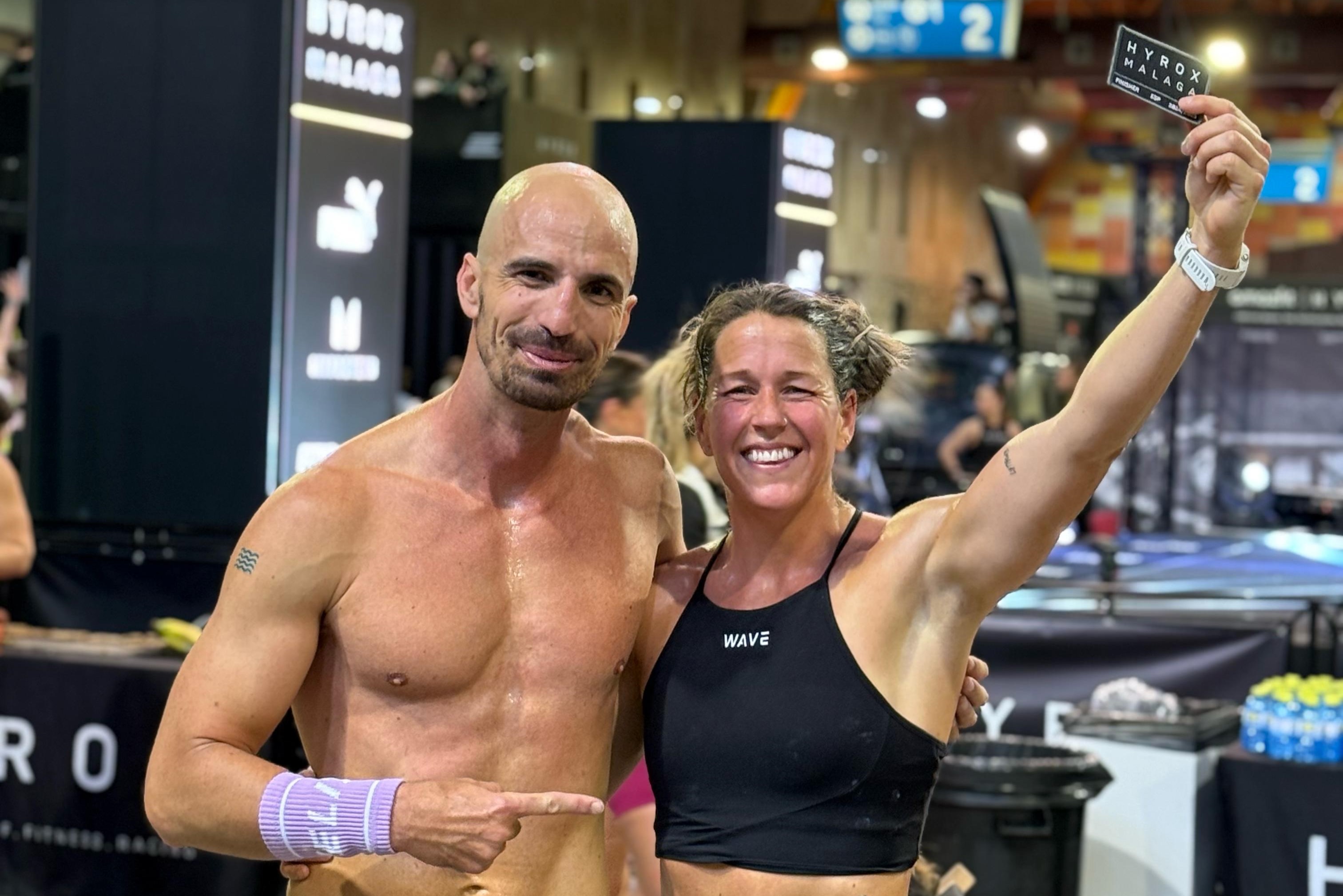 Wave Fitness Águilas deja huella en la exigente competición internacional de Hyrox celebrada en Málaga