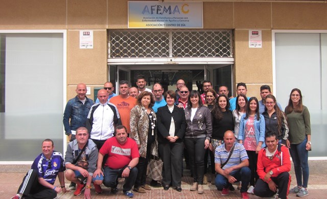 Afemac recibe la visita del Grupo Municipal Popular de Águilas