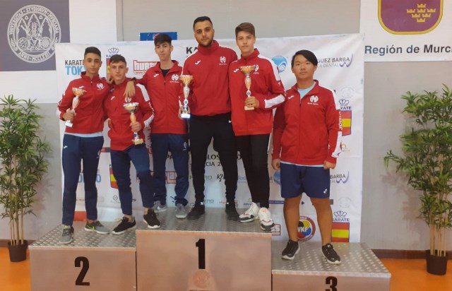  Buenos resultados para el Club Kárate Águilas en el Campeonato Regional 