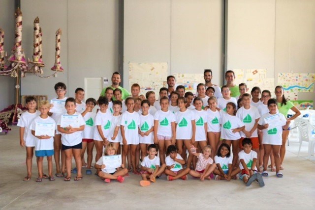 Concluyen los cursos de la escuela de verano para niños que organiza el Patronato Deportivo Municipal de Águilas 