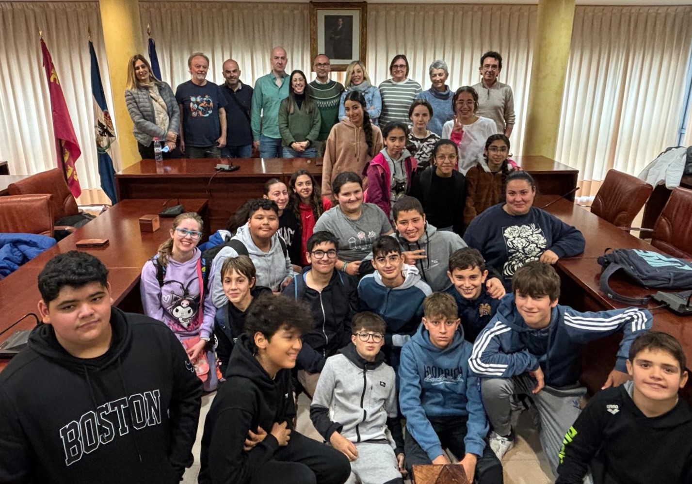 Tres profesores griegos realizan una estancia formativa en IES Rey Carlos III de Águilas