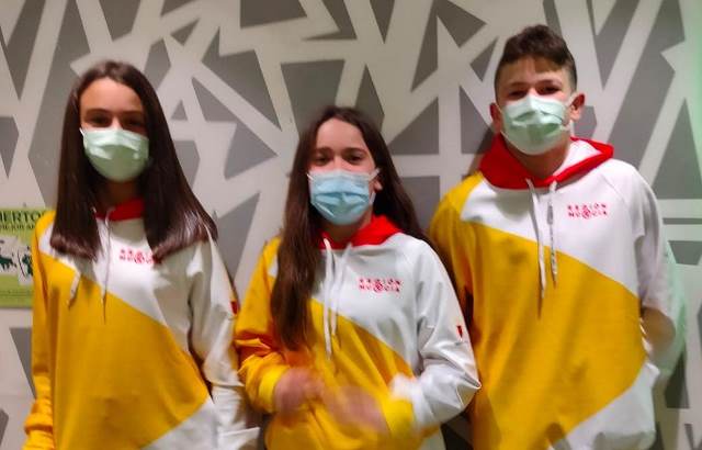 Gran representación del Club Natación Águilas en el Campeonato de España por Comunidades Autonómicas en Edad Escolar