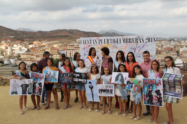 David Otero, Daviles de Novelda, Raya Real, Camela, Los Puntos y Celtas Cortos actuarán en las Fiestas Patronales de Puerto Lumbreras 