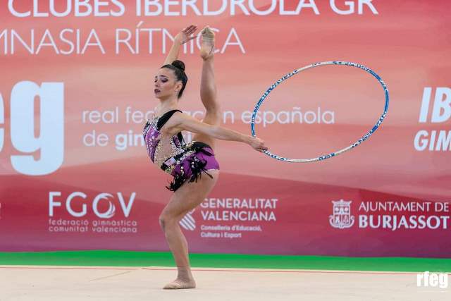 La aguileña Ainhoa Soler representará a la Región en el Campeonato de España de Gimnasia Rítmica