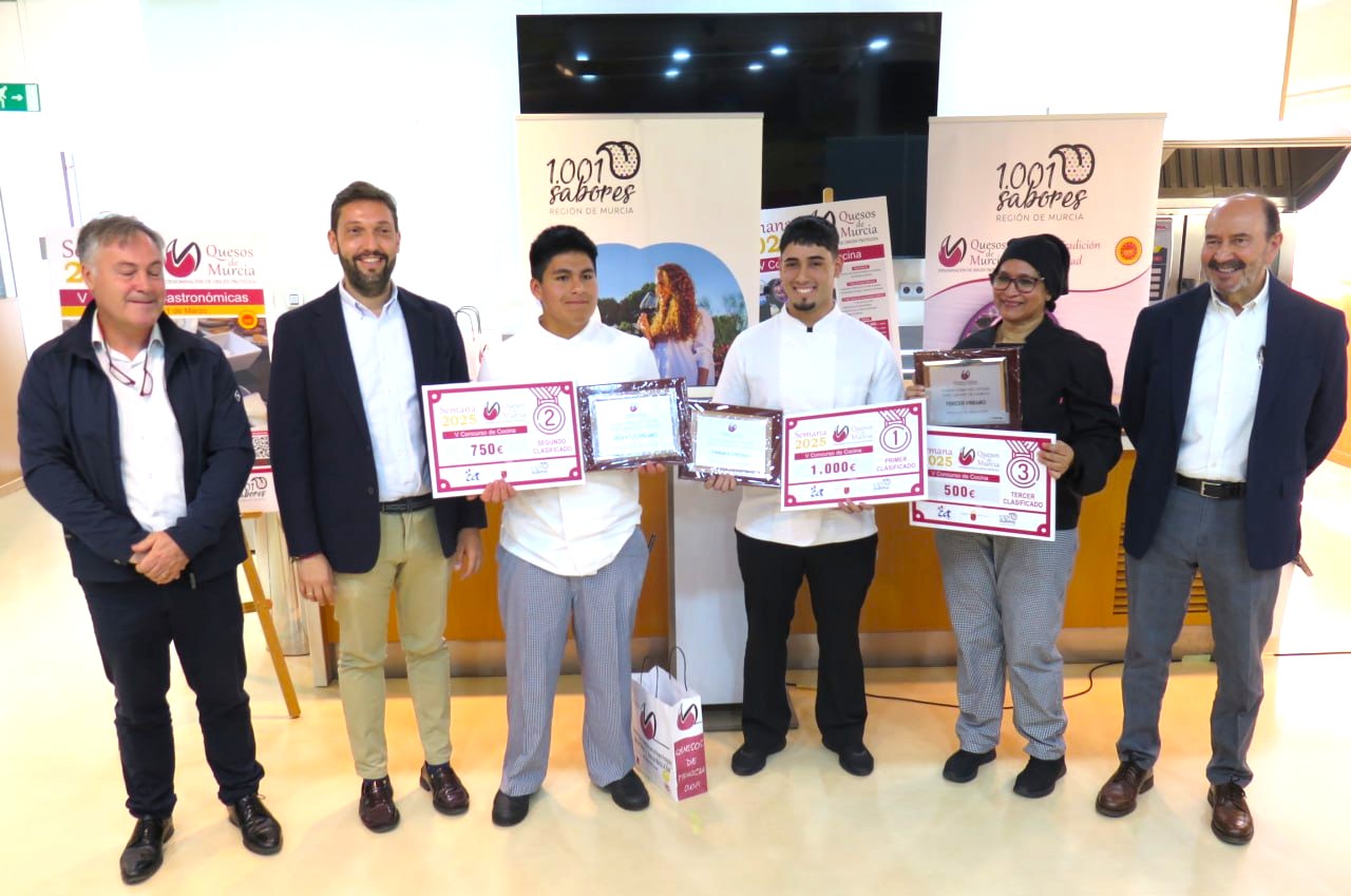 El estudiante aguileño Antonio Nieto se proclama ganador del Concurso “Quesos de Murcia DOP”