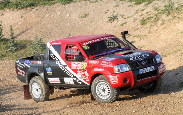 Los hermanos aguileños Borja y Rubén Rodríguez lideran la categoría T-5 del Campeonato de España de Rallyes TT