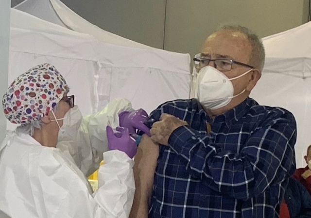 El miércoles 14 de abril empezarán las vacunaciones masivas en el Pabellón Diego Calvo Valera de Águilas 