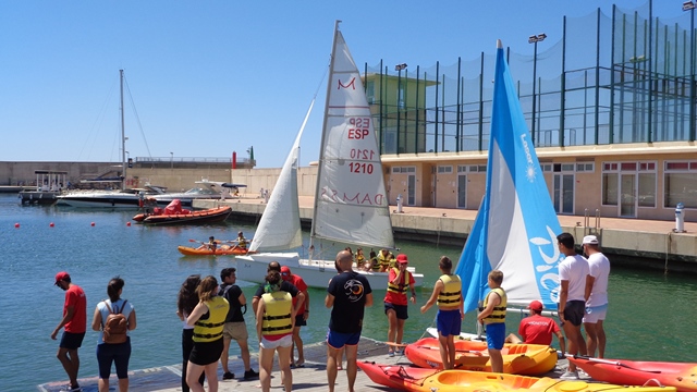  El Puerto Deportivo Juan Montiel acoge este fin de semana la regata TAP Clase Optimist Región de Murcia 