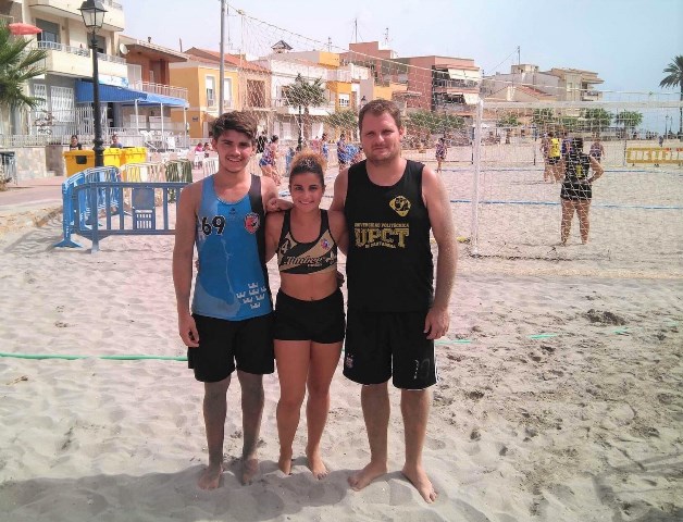 Tres aguileños convocados para el Campeonato de España de Balonmano Playa