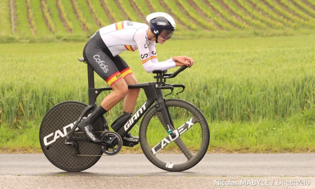 Destacada actuación del ciclista aguileño Luís Alberto Lajarín en la Copa de las Naciones