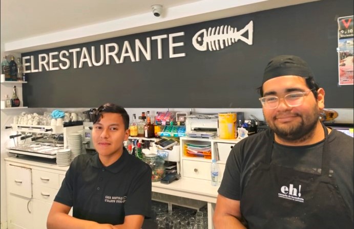 Una veintena de alumnos de Cáritas realizan sus prácticas en empresas aguileñas