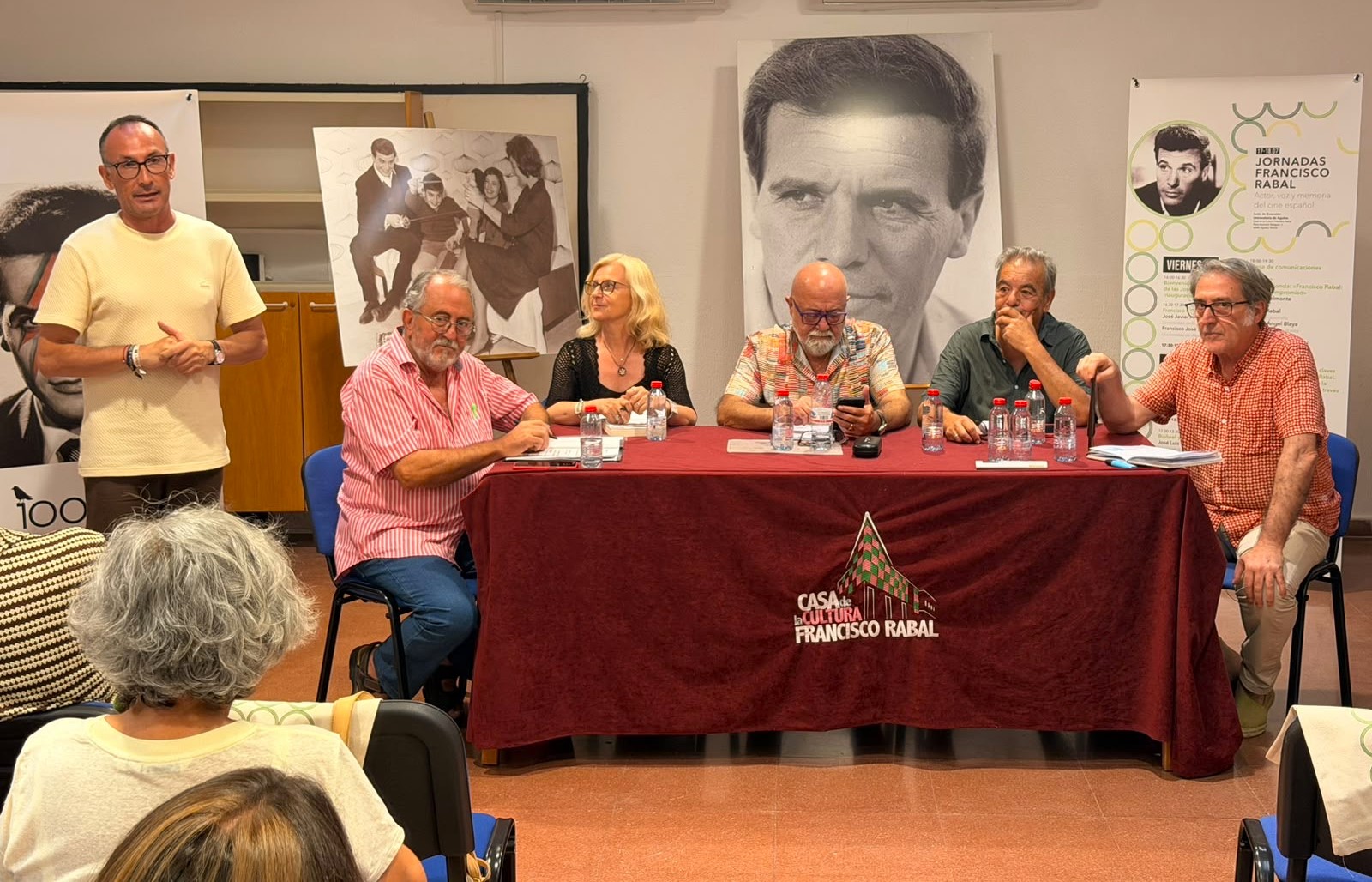 Las jornadas "Francisco Rabal. Actor, voz y memoria del cine español" ponen en valor el legado del actor aguileño