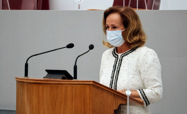 Rosalía Casado registra en la Asamblea una pregunta dirigida al consejero de Salud sobre el comienzo de las obras del CIAR de Águilas
