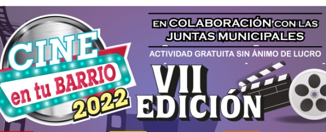 Este sábado comienza en Águilas la VII edición de ‘Cine en tu barrio’