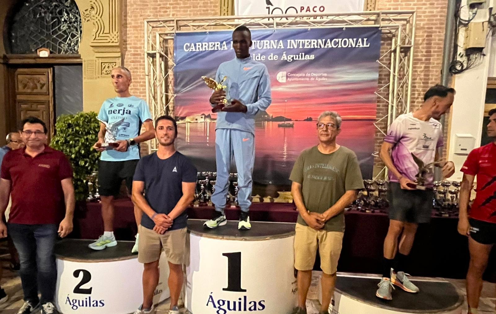 Abraham Cherotich y Yeabsera Enyew se imponen en la XLII Carrera Nocturna Internacional Alcalde de Águilas