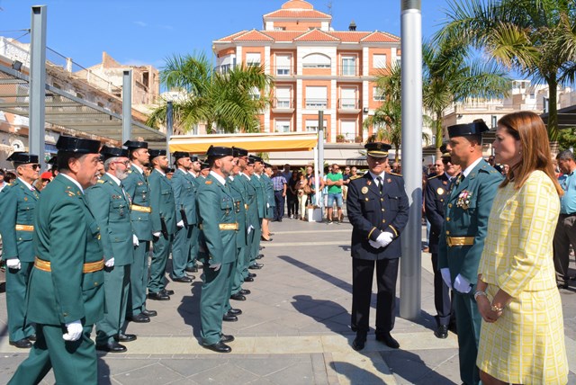 La Guardia Civil de Águilas celebra el día de su Patrona poniendo el acento en la defensa de la unidad de España