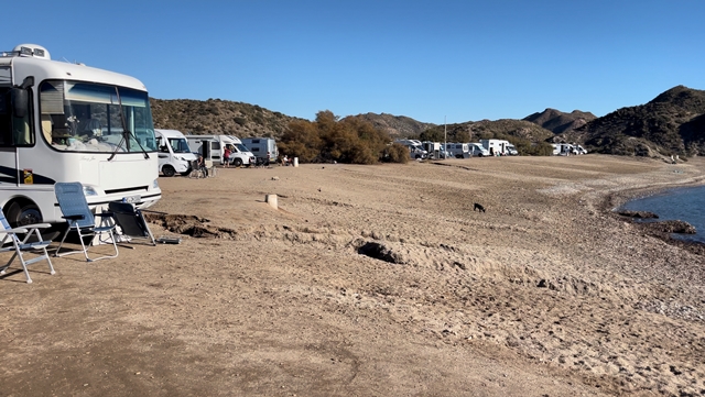 El PP pide al PSOE que cumpla con la Ordenanza Municipal que regula las zonas de estacionamiento de autocaravanas  en Águilas