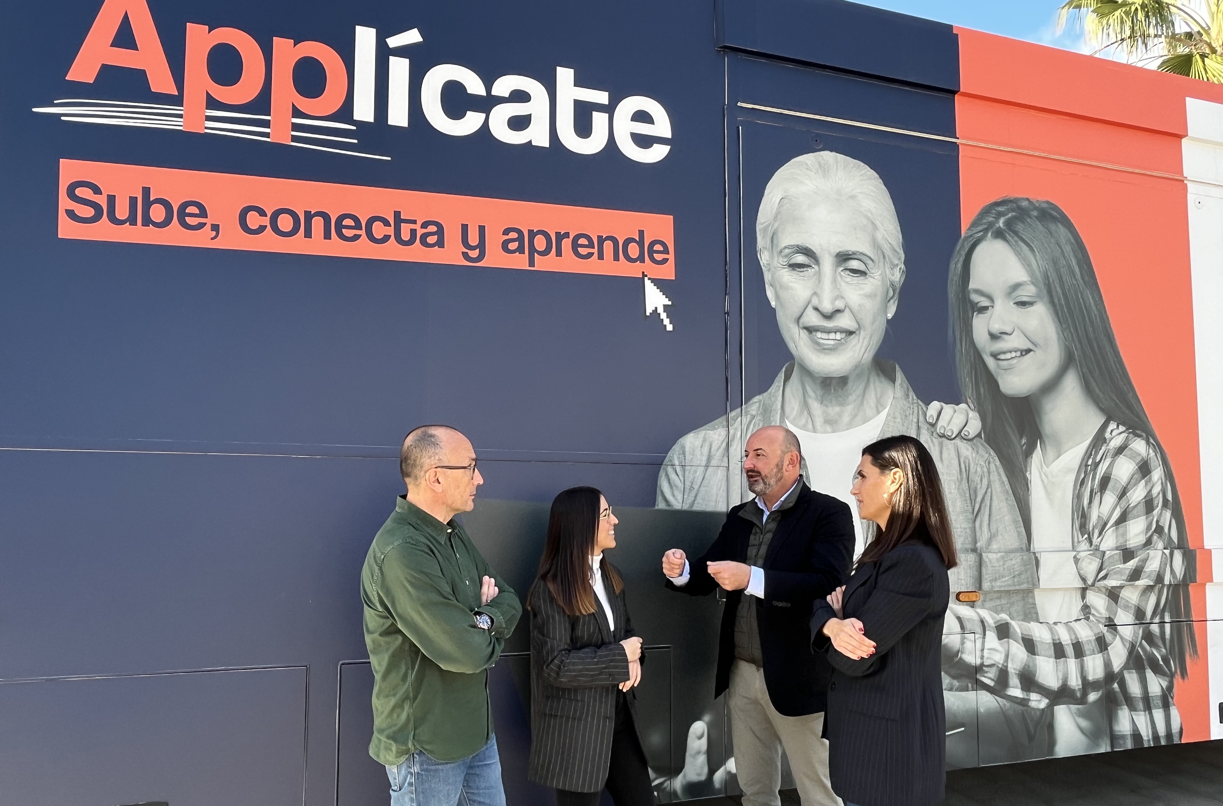 Del 18 al 22 de mayo Águilas acoge la campaña gratuita de formación digital “Applícate”