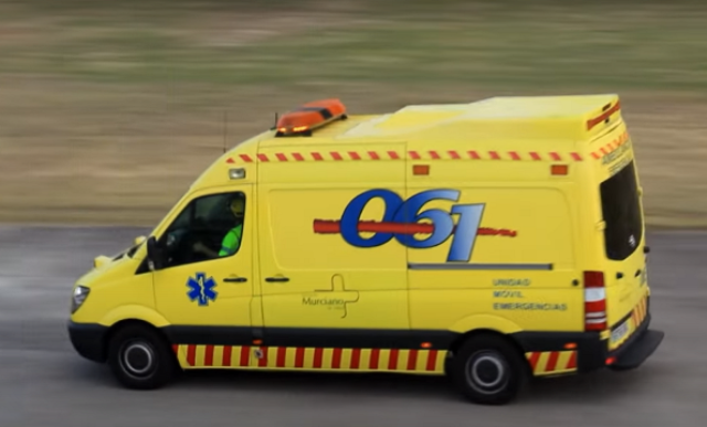 3 personas han sido trasladadas a Lorca y Murcia tras sufrir un accidente en Águilas