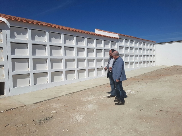 El cementerio municipal de Águilas se amplía con 72 nuevos nichos