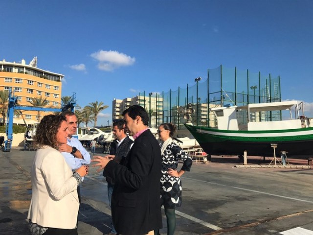 Fomento destaca en Águilas que la reducción del canon de los puertos posibilita la mejora de sus infraestructuras