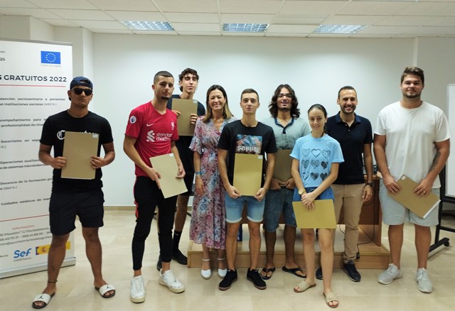 Concluye el curso de “Socorrismo en espacios naturales” impartido en Águilas