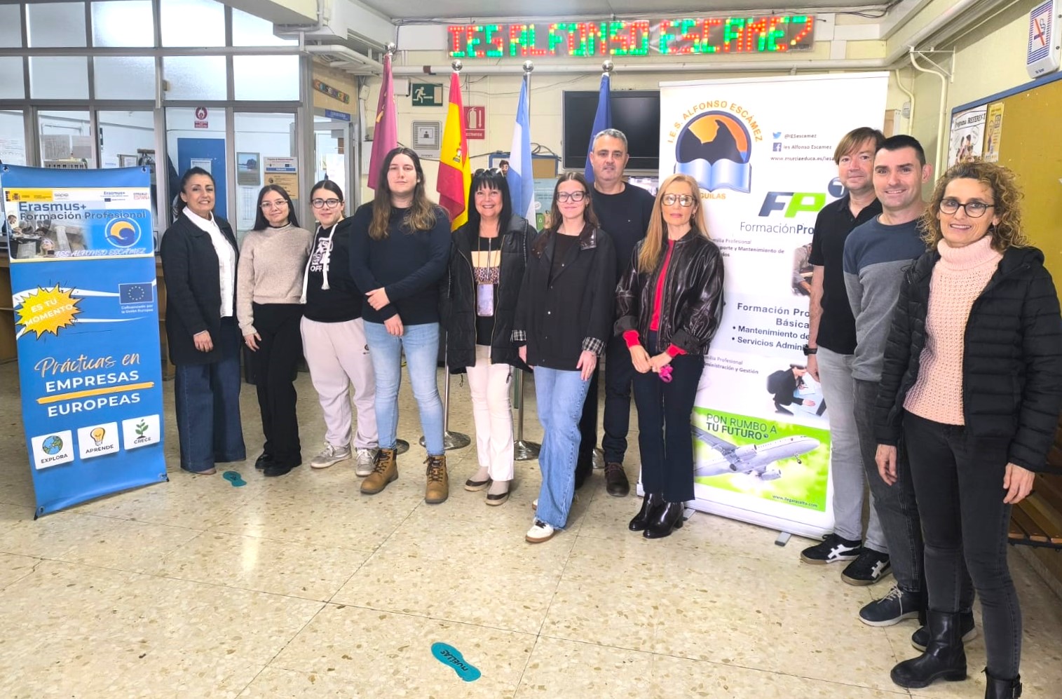 Actividades formativas destinadas a fomentar la competencia lingüística en el IES Alfonso Escámez de Águilas