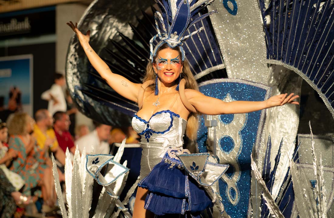 Esta tarde se ponen a la venta, de manera online, las entradas para asistir al Concurso de Trajes de Papel y Maquillaje Corporal del Carnaval de Águilas