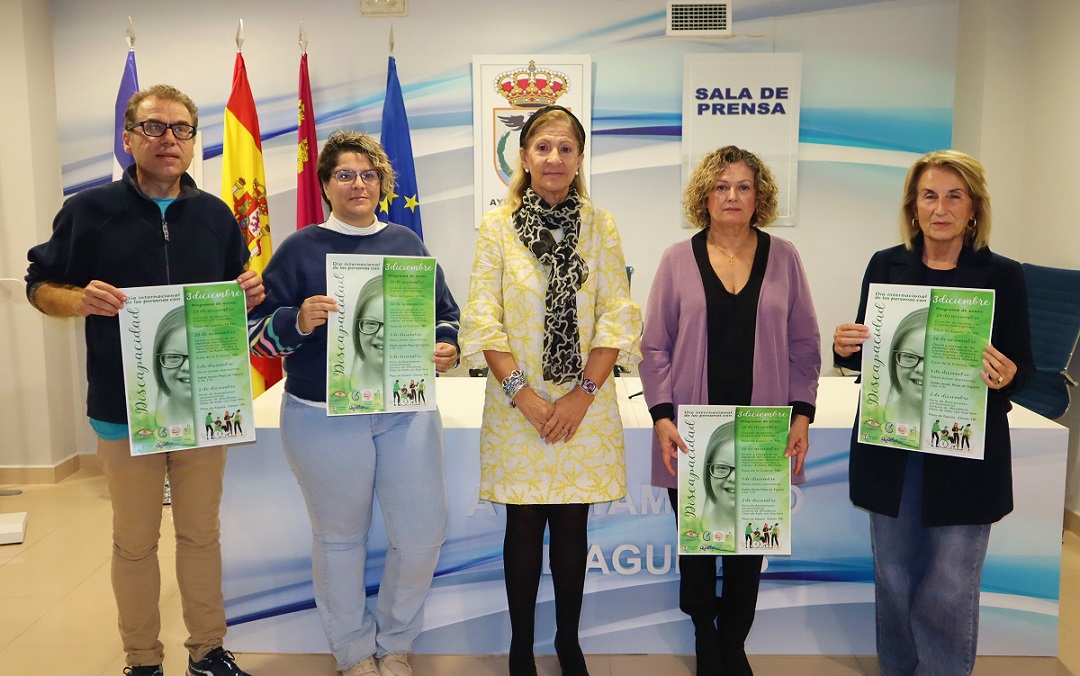 Presentado el programa de actos del Día Internacional de las Personas con Discapacidad