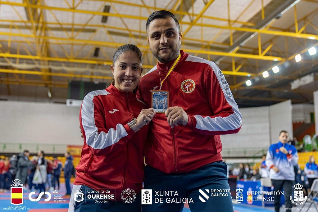 Achraf Azizi, del Club de Kárate Nintai de Águilas, se proclama tercero en el Campeonato de España Absoluto celebrado en Galicia
