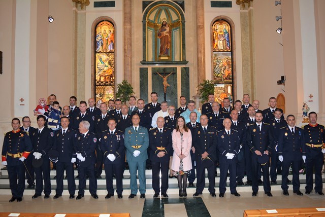 La Policía Local de Águilas celebró el día de su Patrona con diferentes actos 