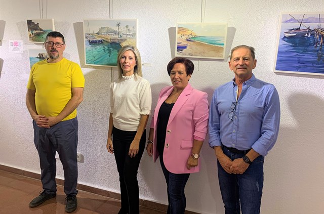 La Casa de la Cultura de Águilas acoge la exposición “Momentos” del murciano Juan Gallego