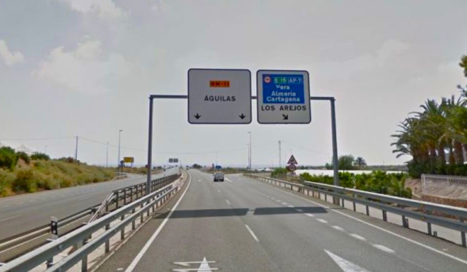 VOX pide que la carretera que une Águilas con Lorca se convierta en autovía