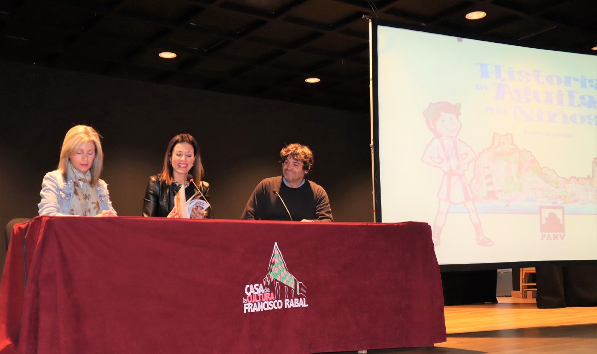 Pedro Hurtado presenta “Historia de Águilas para niños”