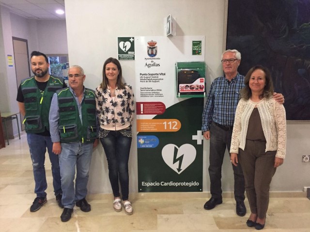 El Ayuntamiento de Águilas se convierte en espacio cardioprotegido