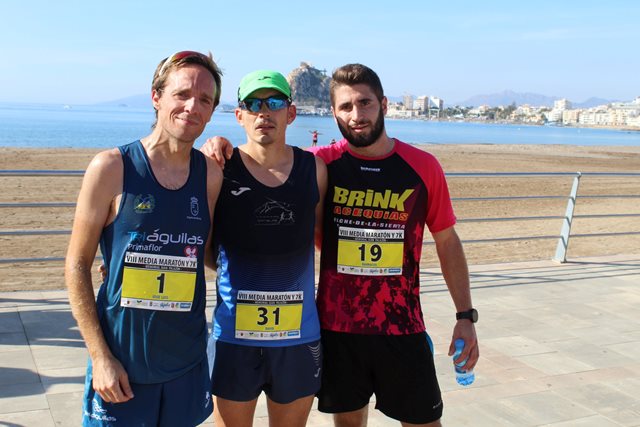 Gran participación en la Media Maratón Ciudad de Águilas y 7 Km Memorial Juan Palazón 