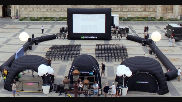 Águilas, uno de los trece municipios españoles elegidos por Movistar+ para convertirse en una gran sala de cine