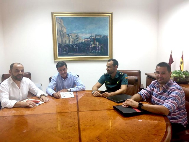 Ciudadanos presenta al delegado del Gobierno varias propuestas para luchar contra el ascenso de la criminalidad en Águilas
