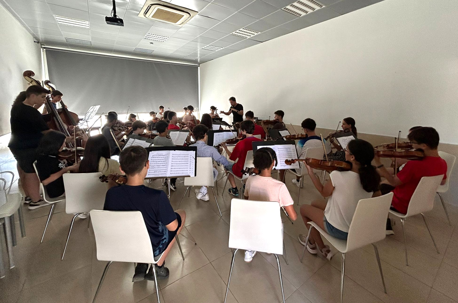 La Orquesta de Aspirantes de la Región ofrece este jueves un concierto gratuito en el Auditorio de Águilas